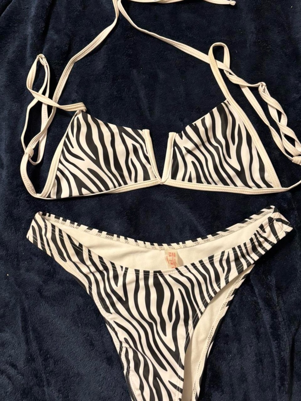 Zebra bikini set